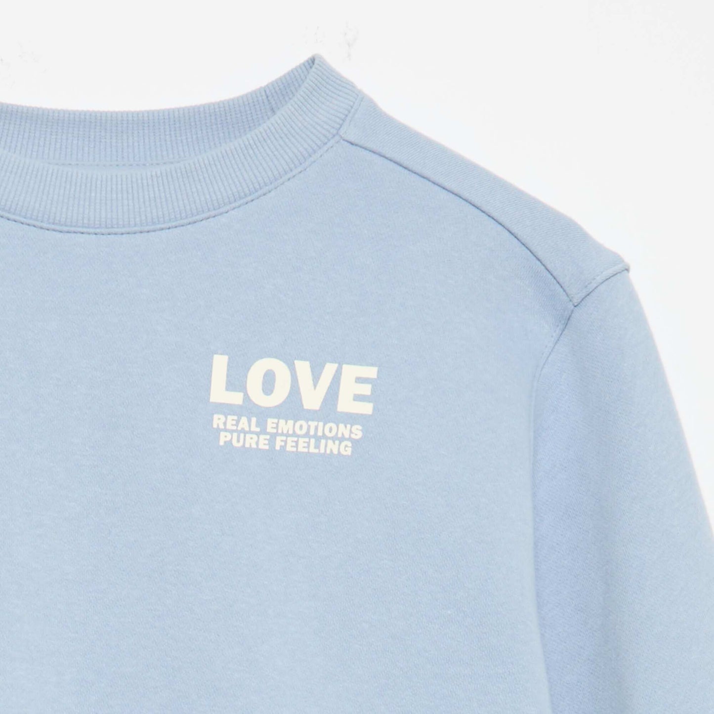 2-Piece Sweatshirt and Leggings Set BLUE