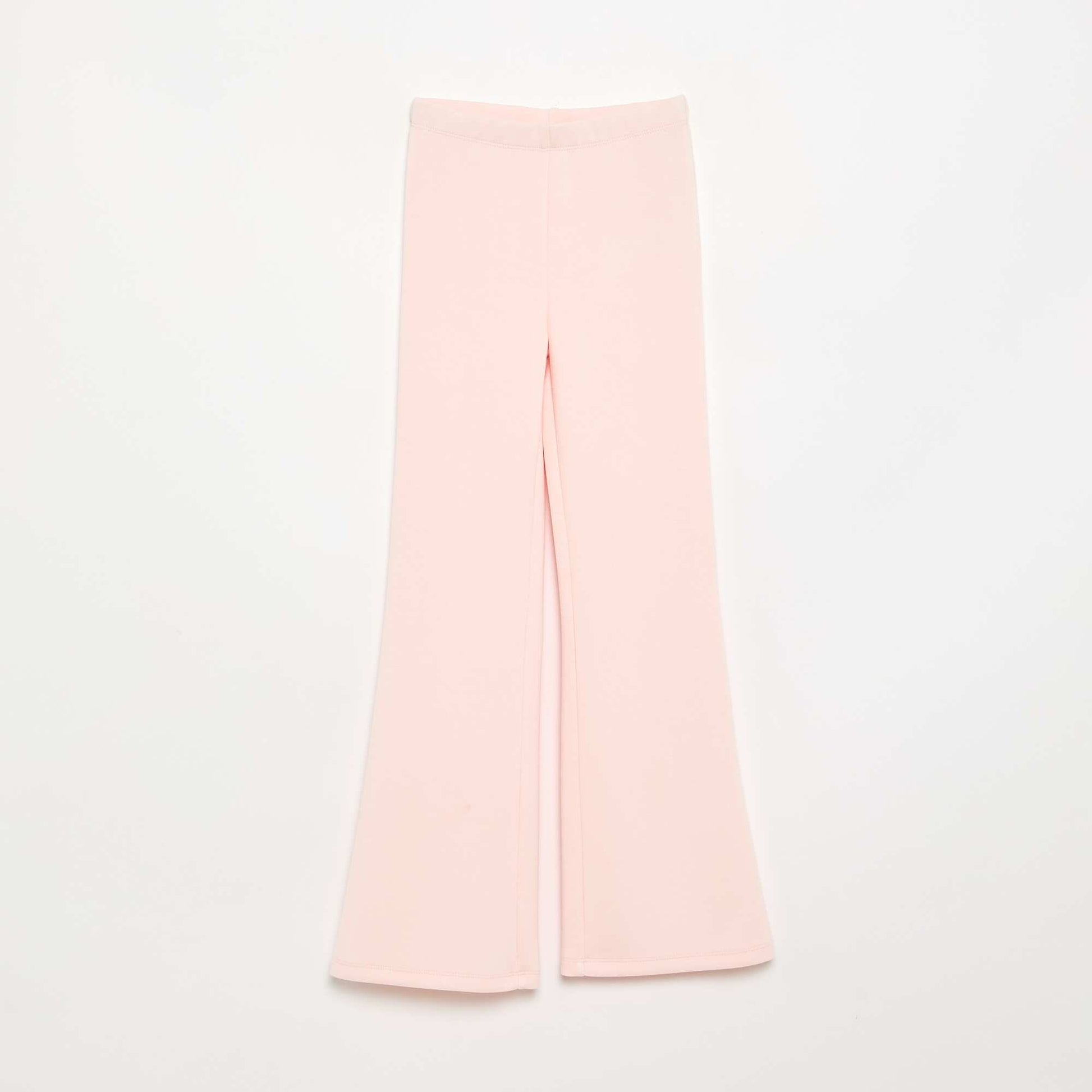 2-piece set - Hooded sweatshirt + flare leggings PINK