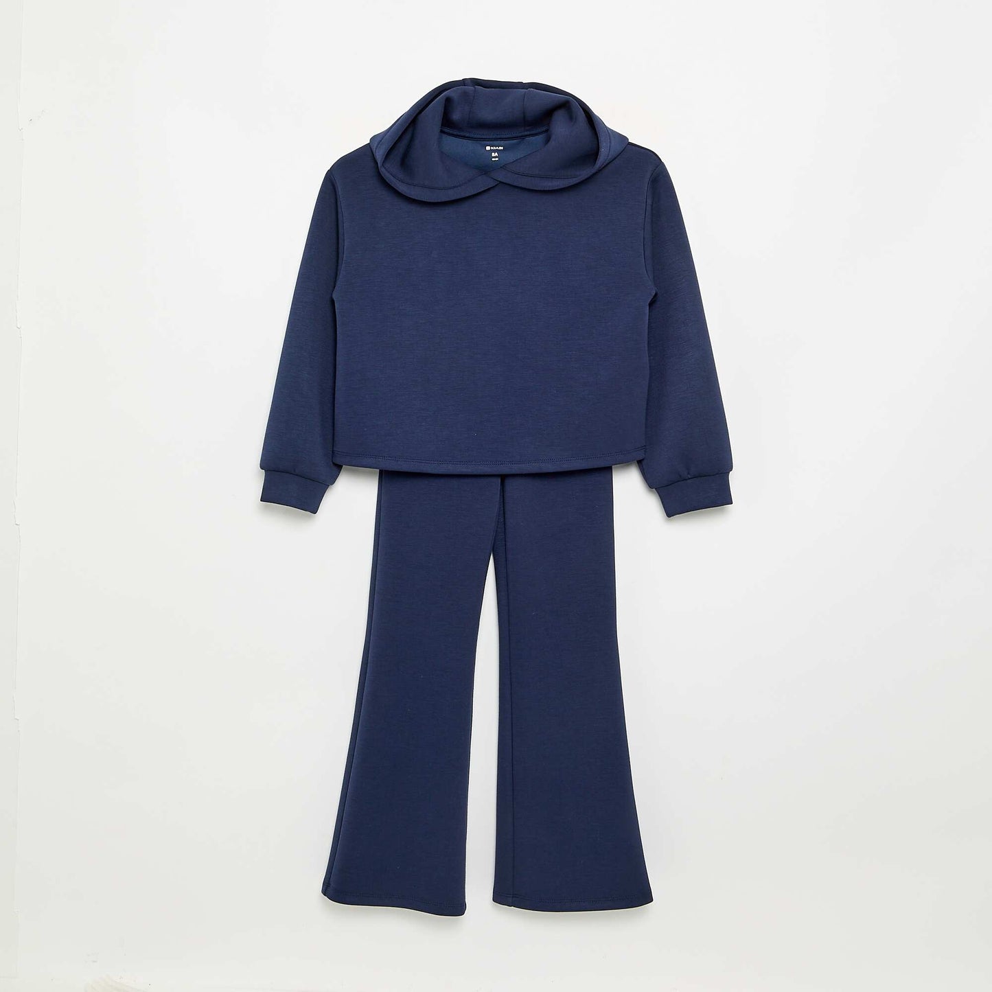 2-piece set - Hooded sweatshirt + flare leggings NAVY