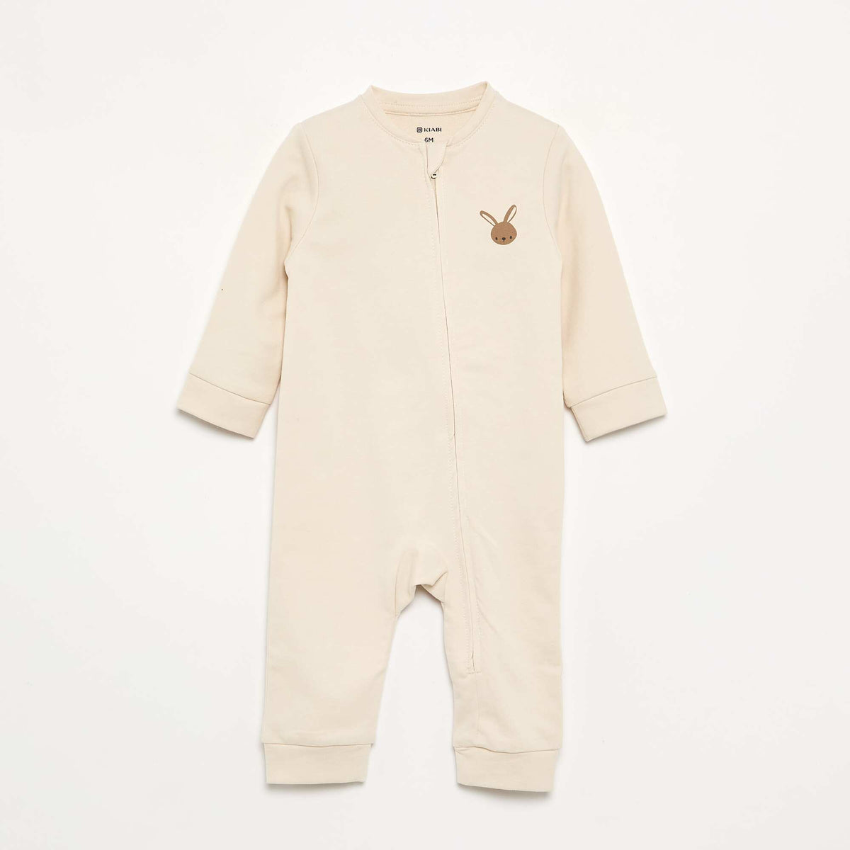 Pack of 2 Cotton Sleepsuits BROWN