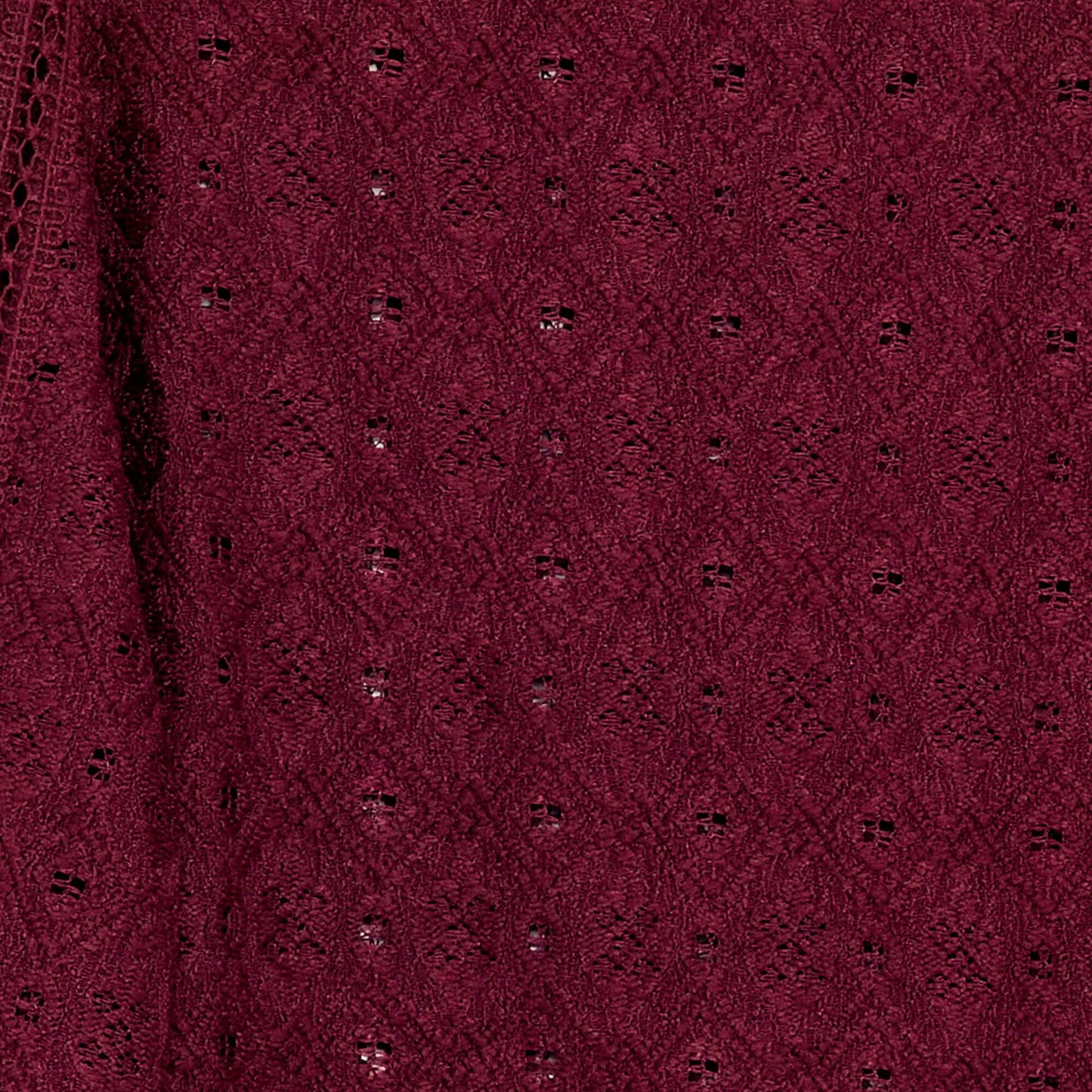 Open-knit sweater PURPLE