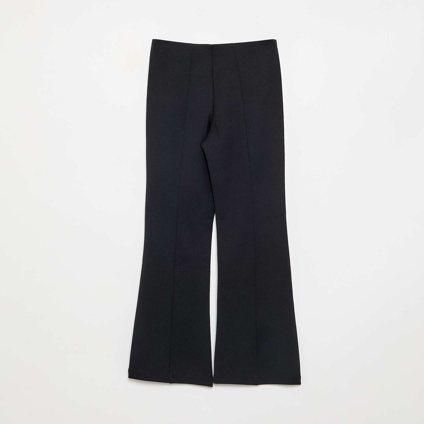 Flare trousers BLACK
