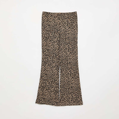 Flared Trousers BEIGE