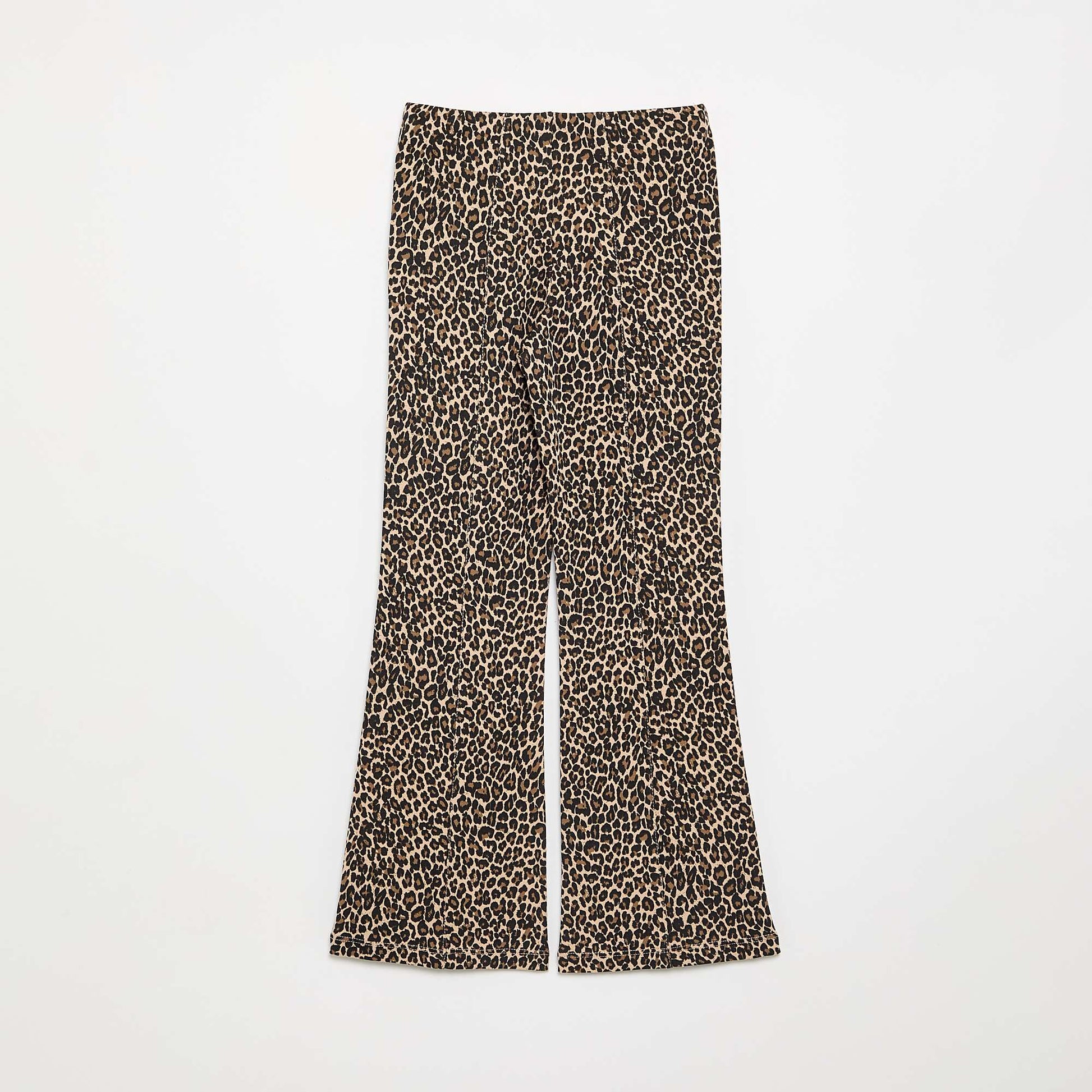 Flared Trousers BEIGE