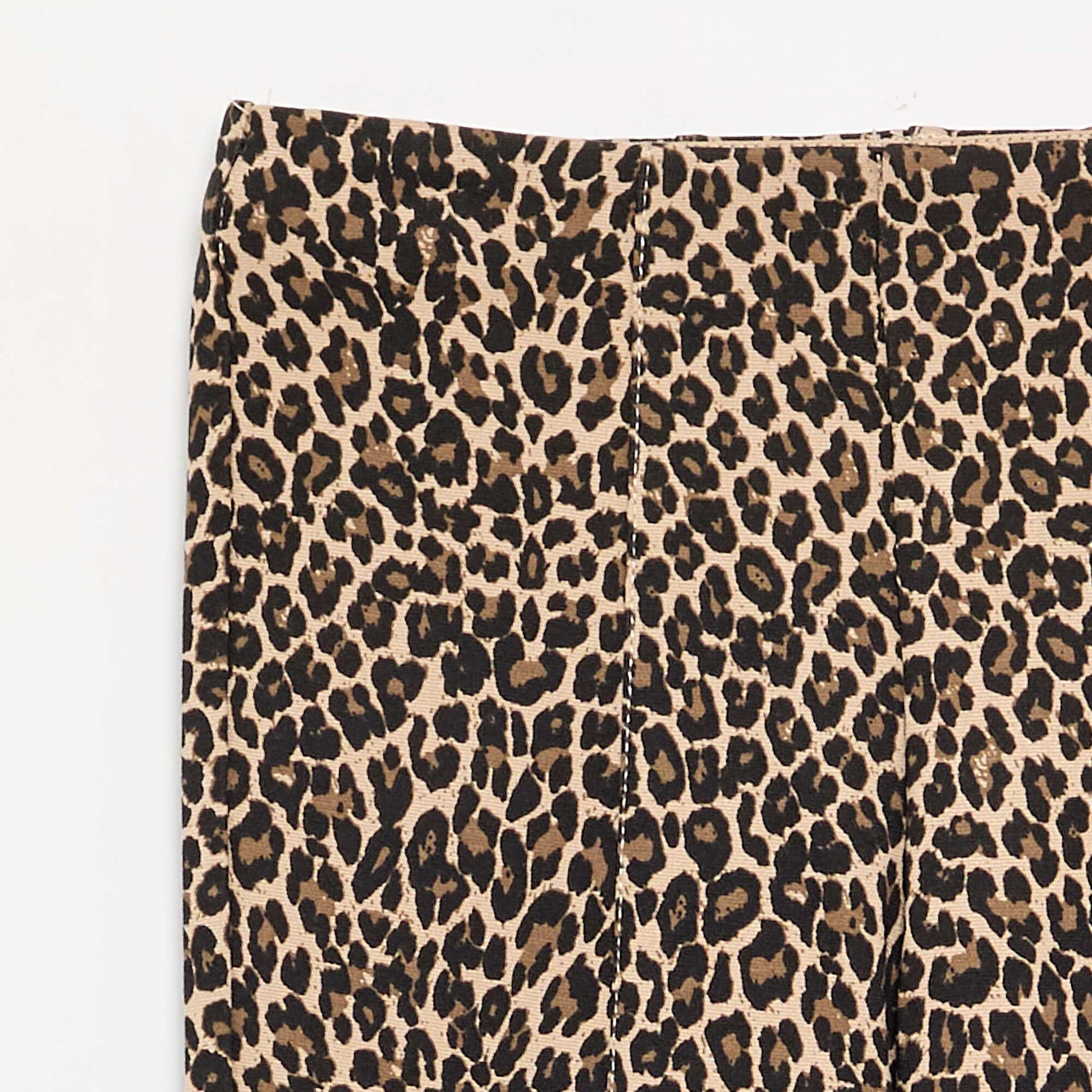 Flared Trousers BEIGE
