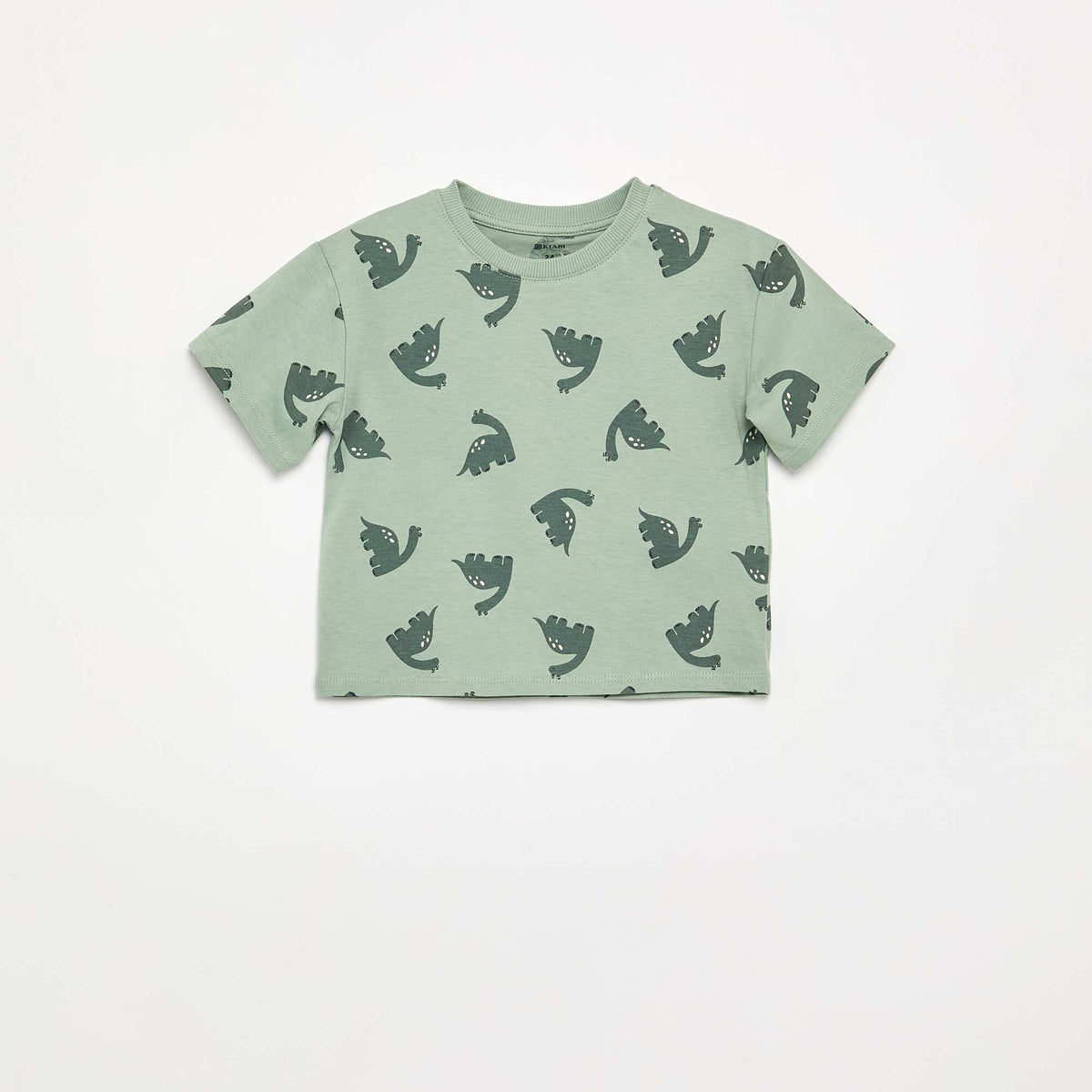2-piece pajamas - T-shirt + shorts GREEN