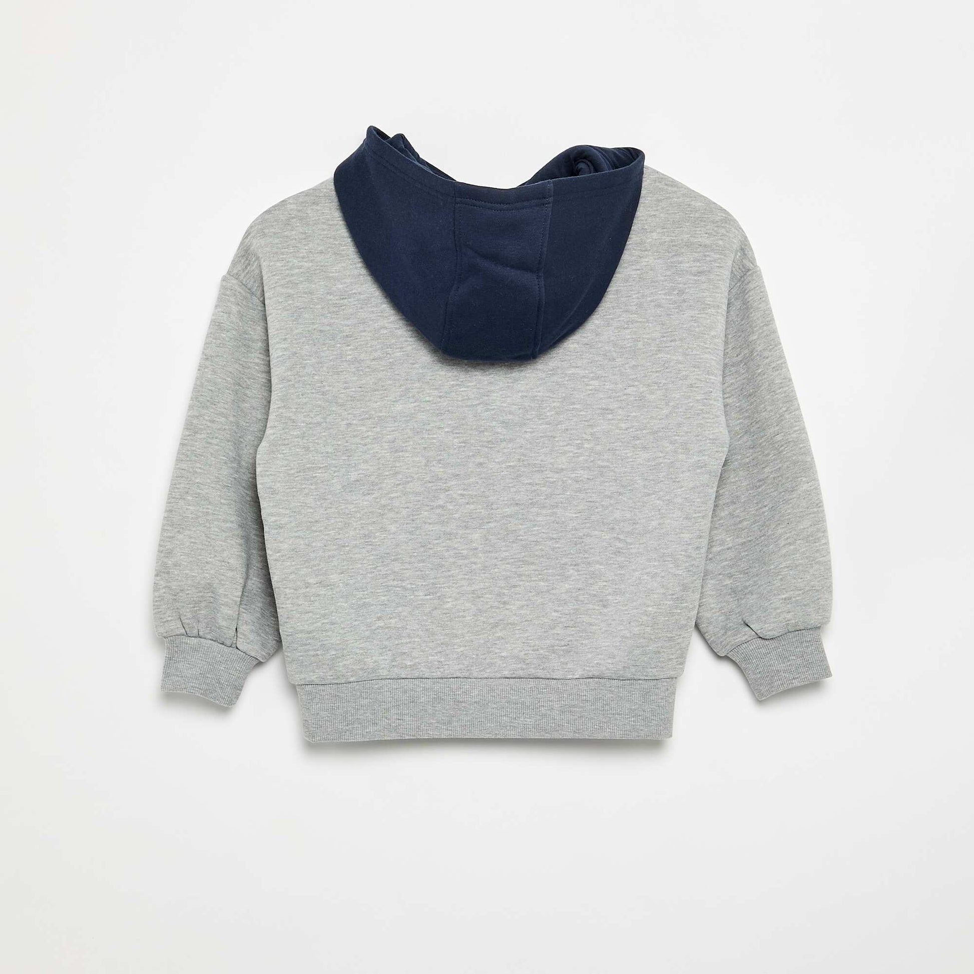 Printed Hoodie GREY
