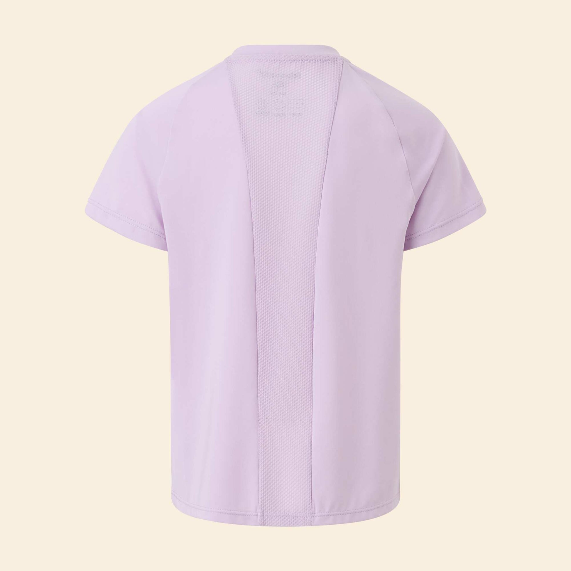Flowy Short-Sleeved Sports T-Shirt PURPLE