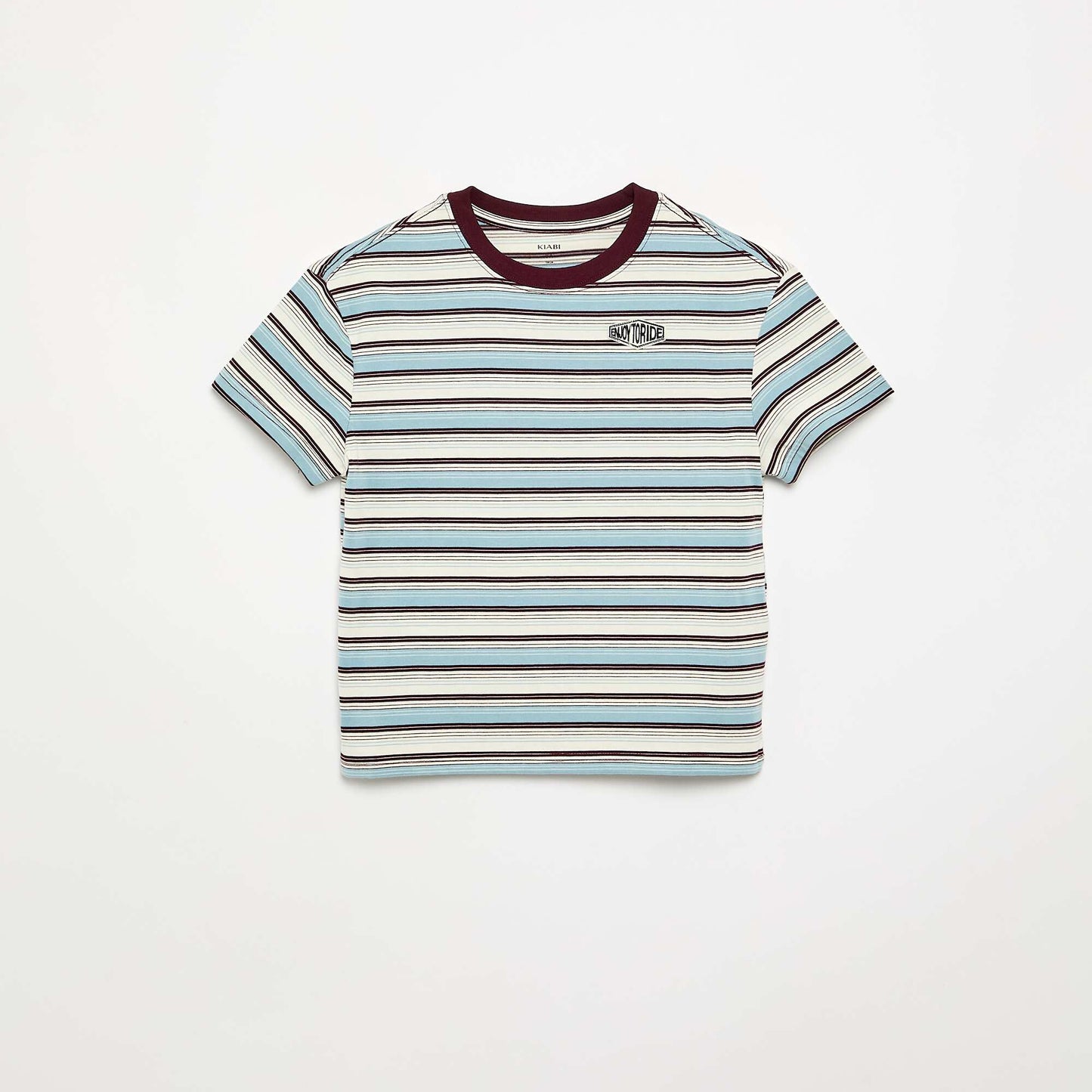 Striped Short-Sleeve T-Shirt BLUE