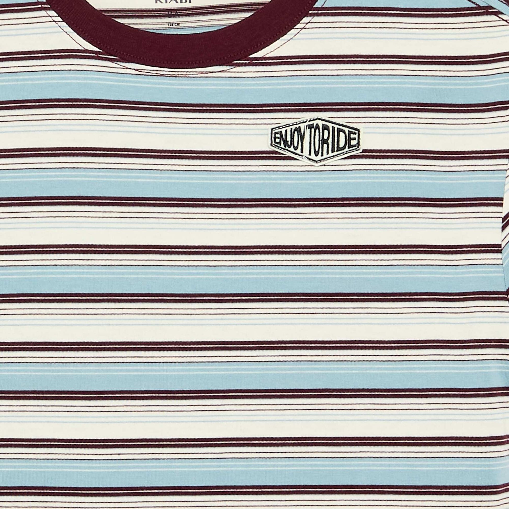 Striped Short-Sleeve T-Shirt BLUE