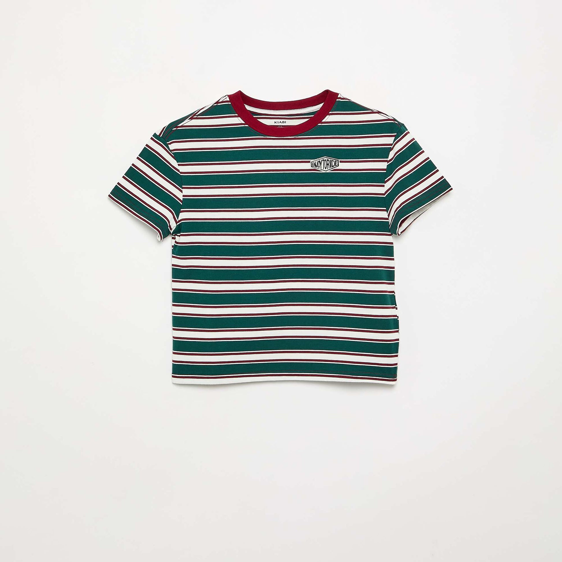 Striped Short-Sleeve T-Shirt GREEN