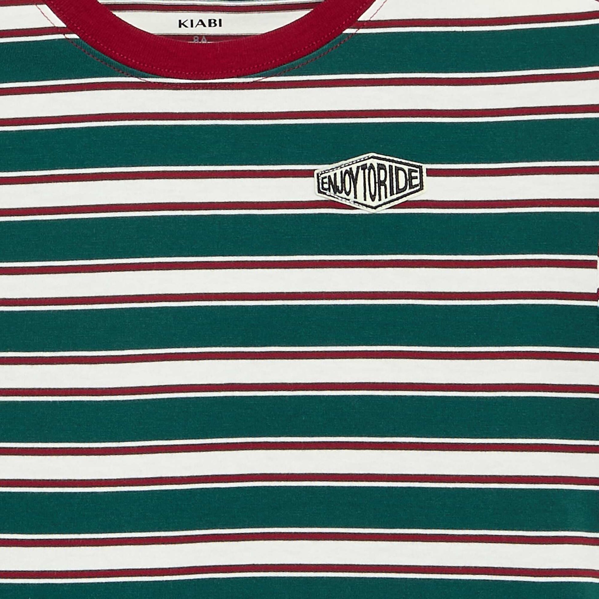 Striped Short-Sleeve T-Shirt GREEN