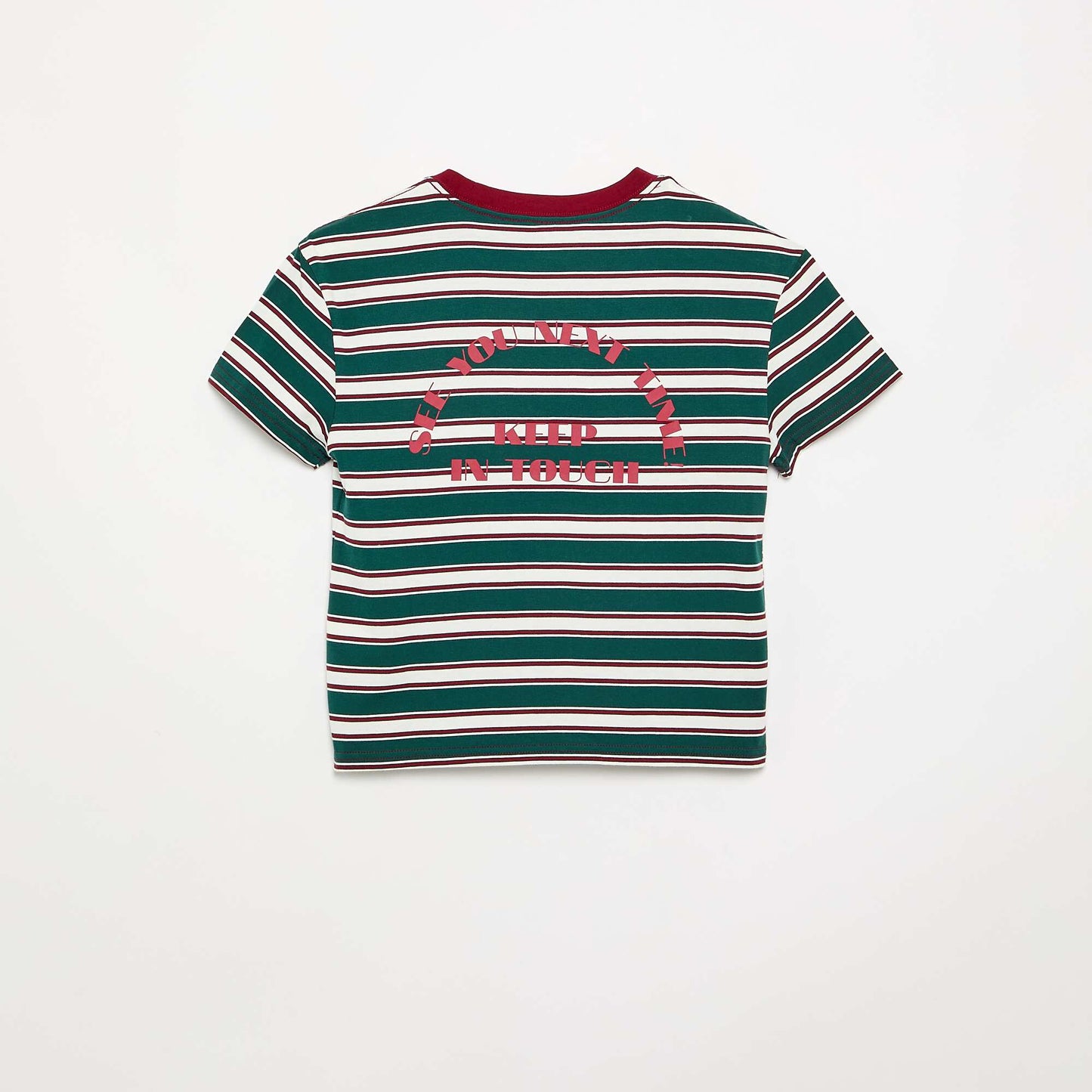 Striped Short-Sleeve T-Shirt GREEN