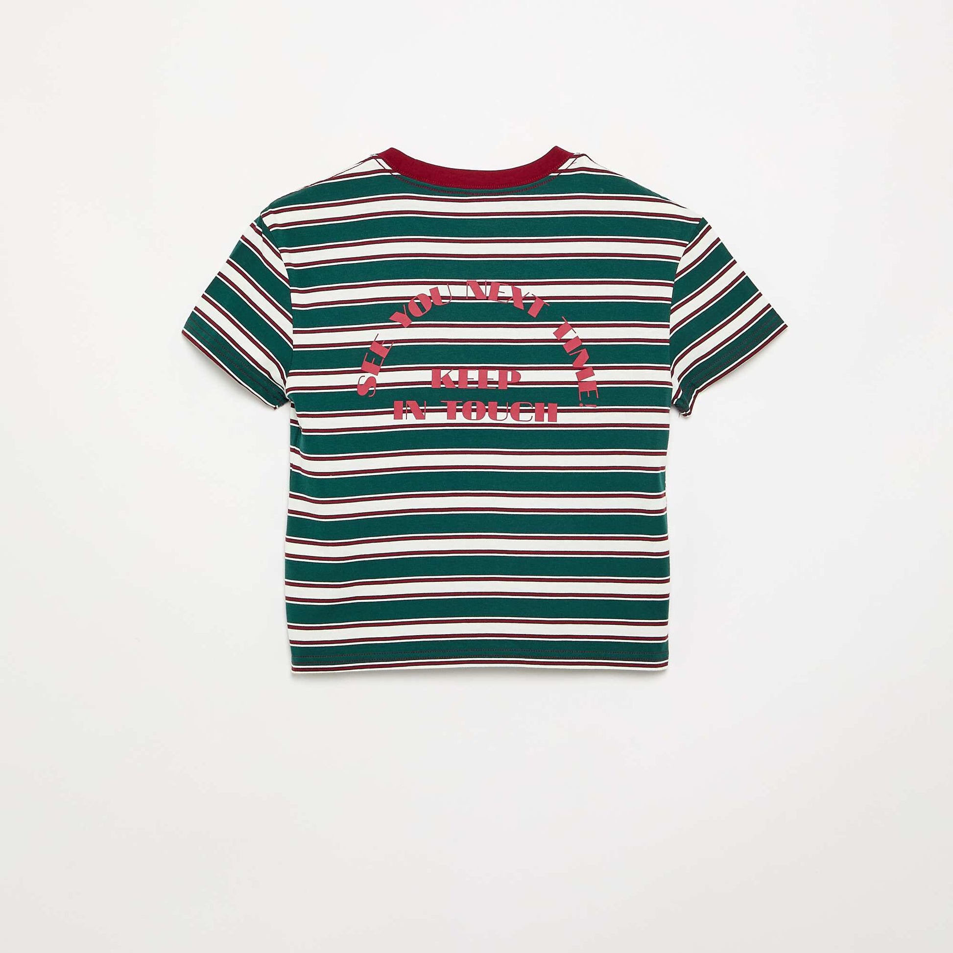Striped Short-Sleeve T-Shirt GREEN