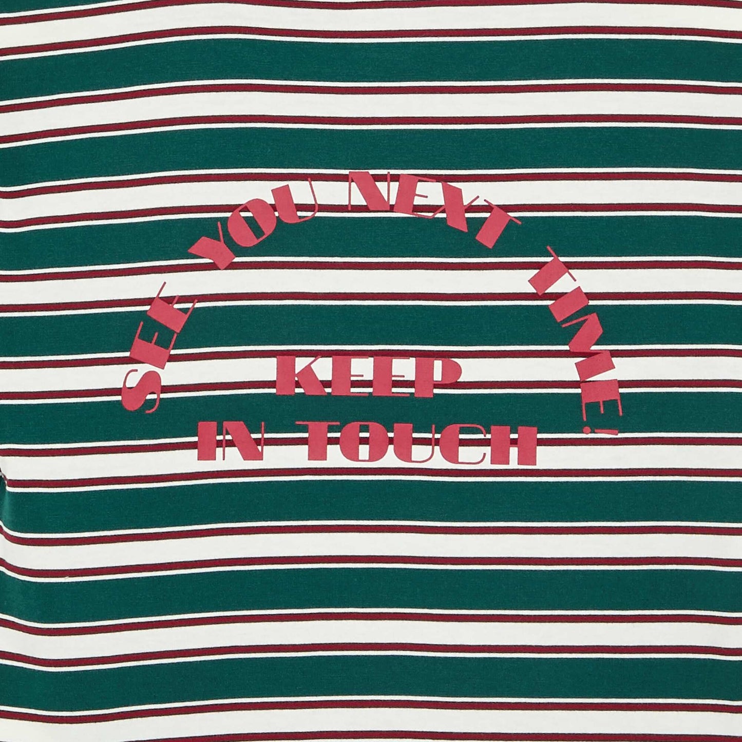 Striped Short-Sleeve T-Shirt GREEN