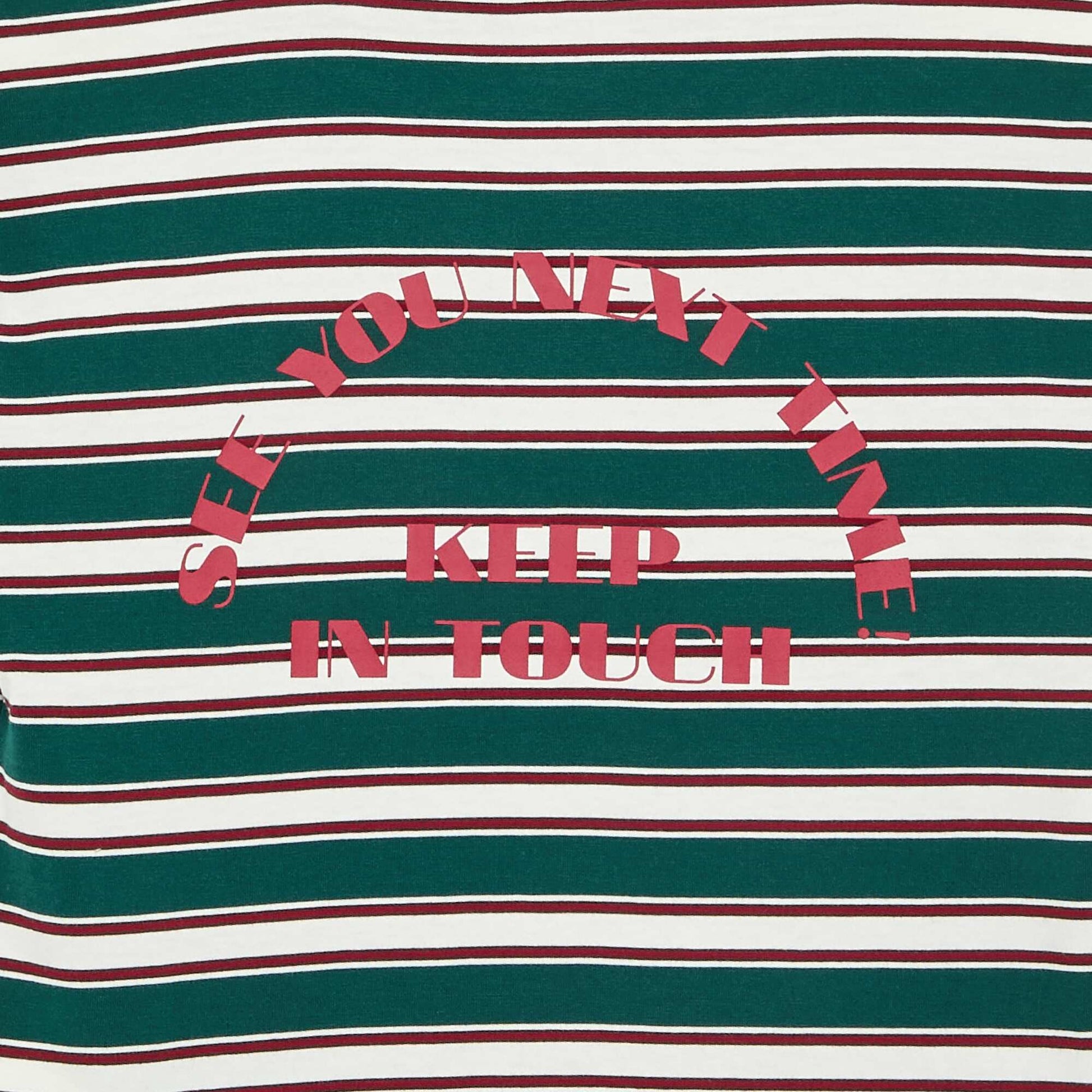 Striped Short-Sleeve T-Shirt GREEN