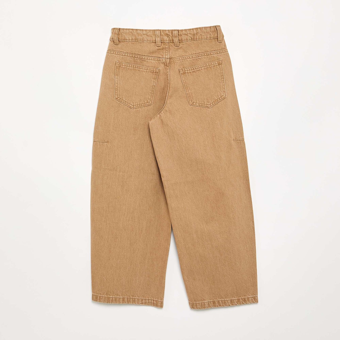 Balloon fit trousers BROWN
