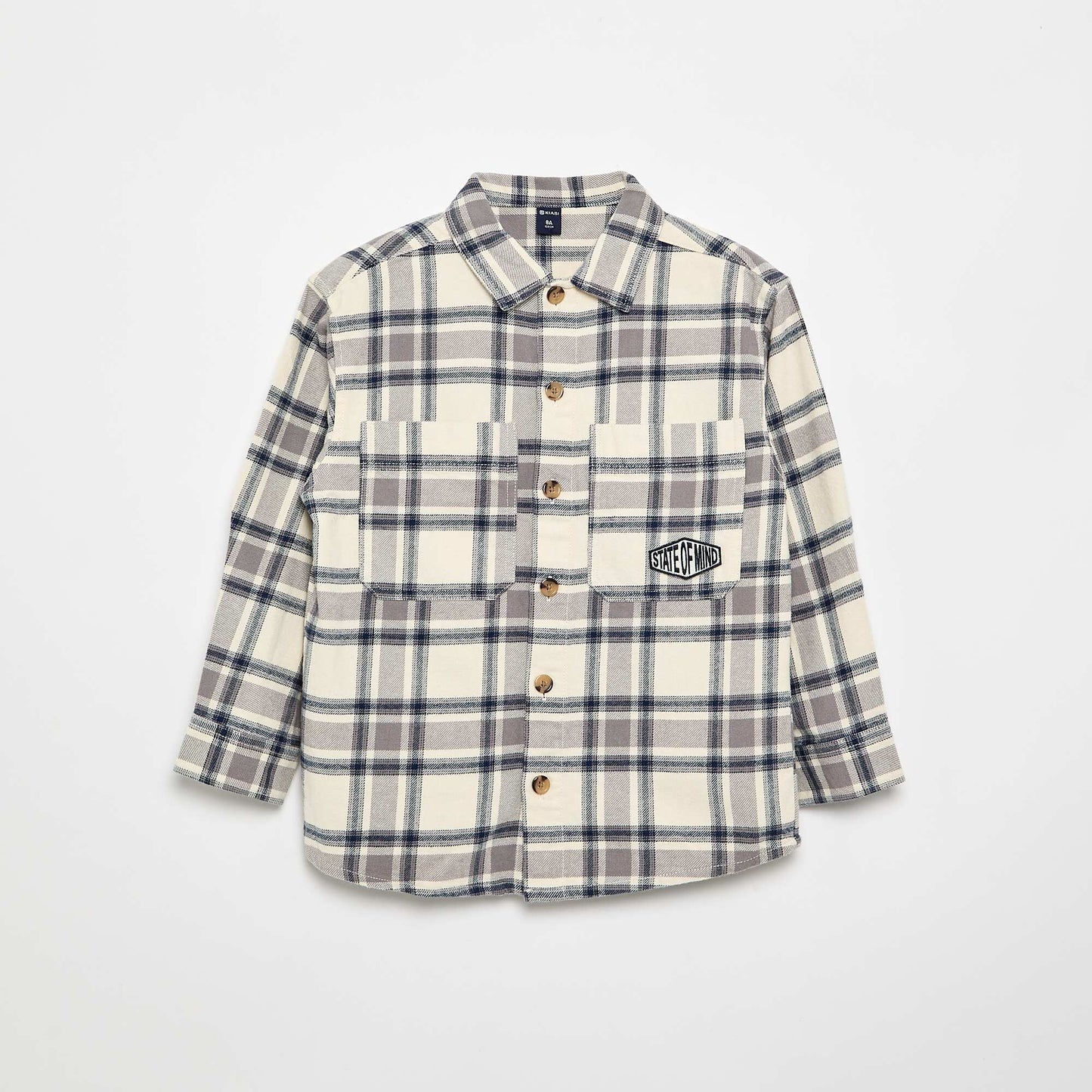 Flannel Overshirt BLUE