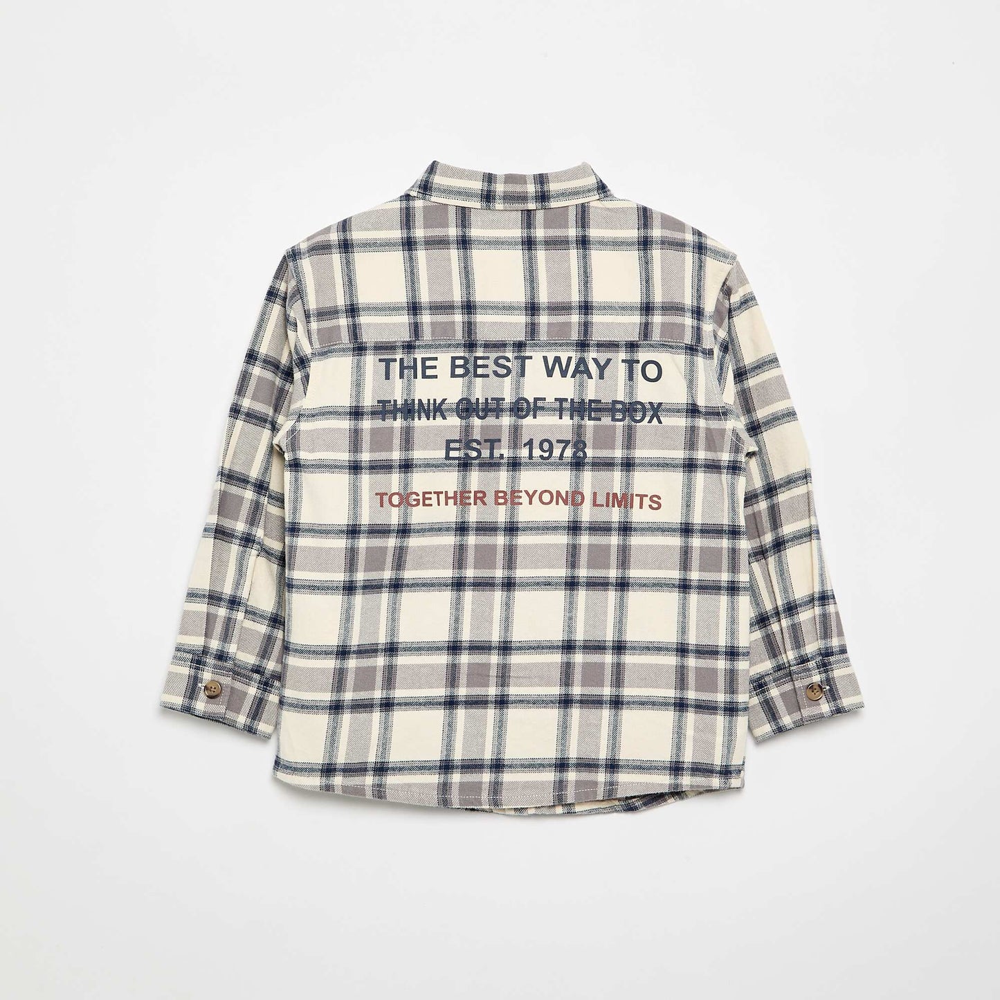 Flannel Overshirt BLUE