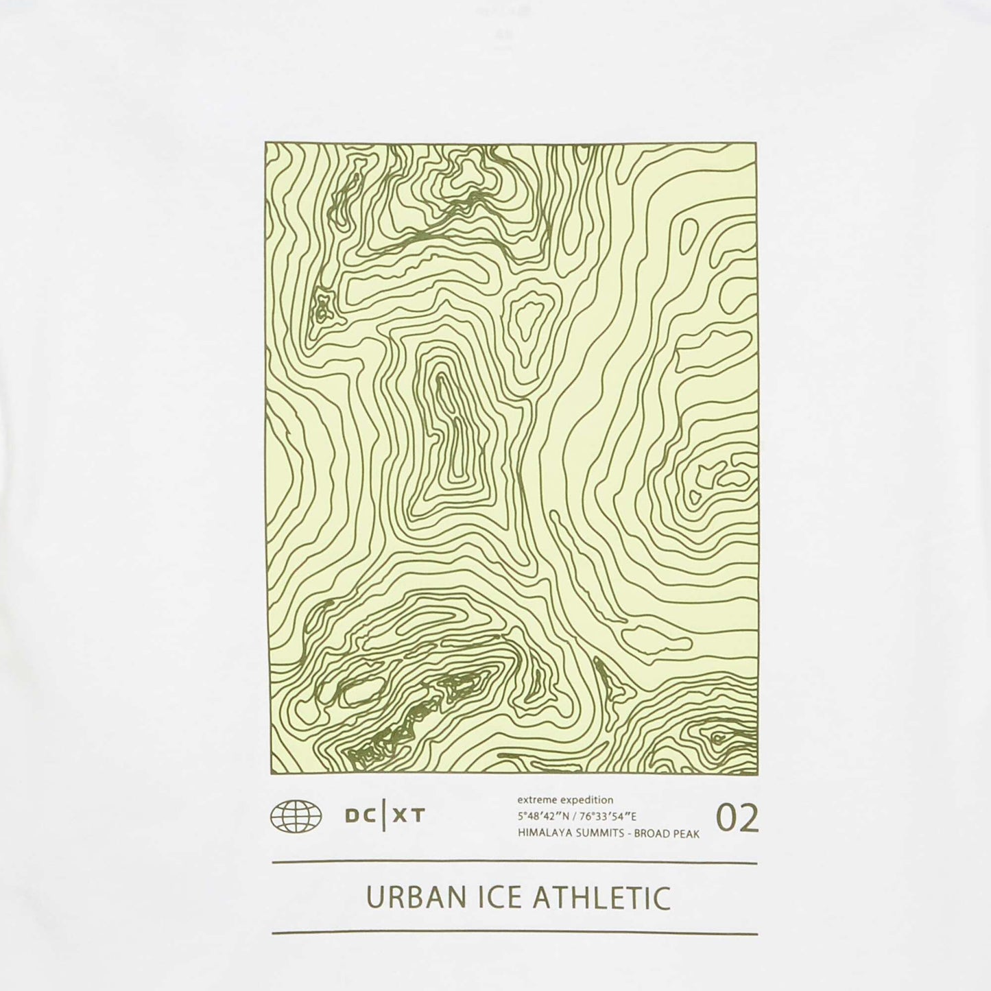 Short-sleeved printed T-shirt WHITE