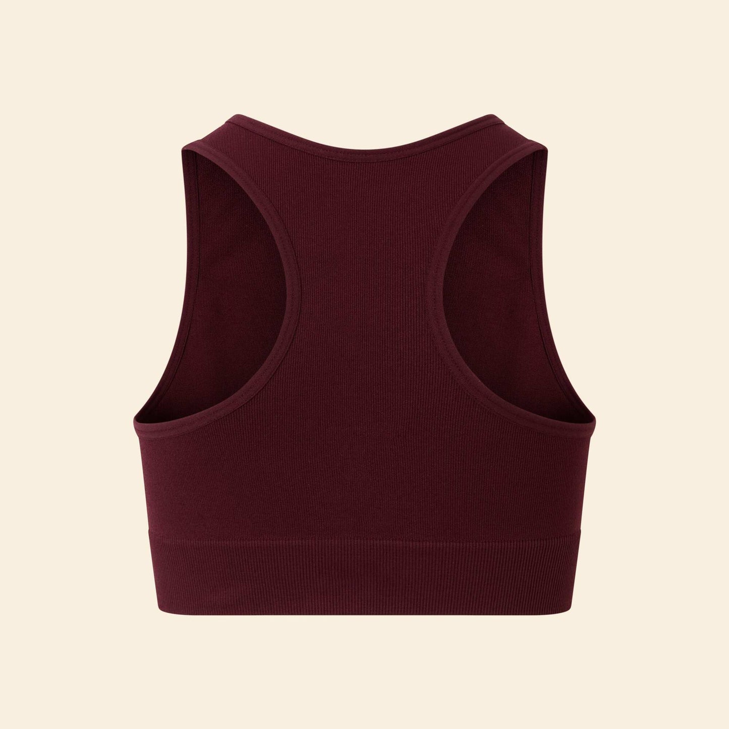Seamless sports bra RED