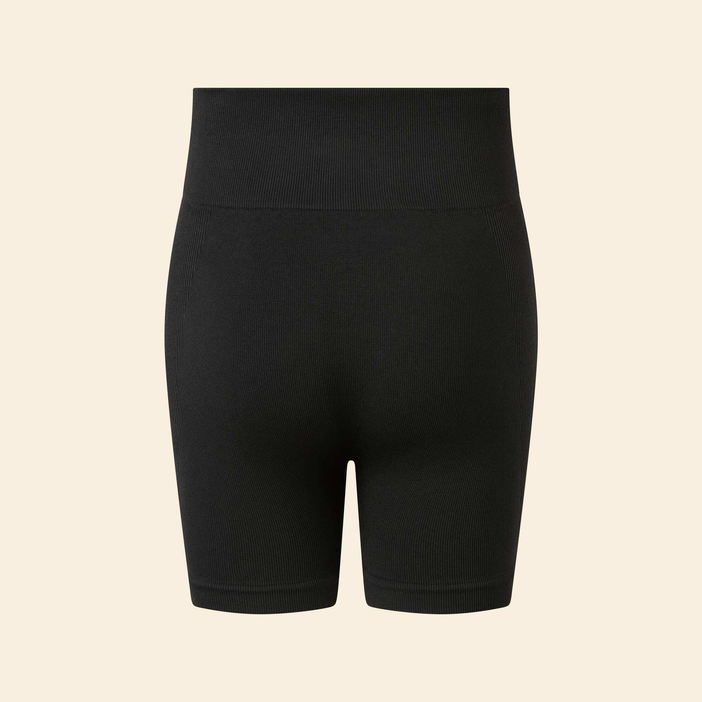Seamless sport cycling shorts BLACK