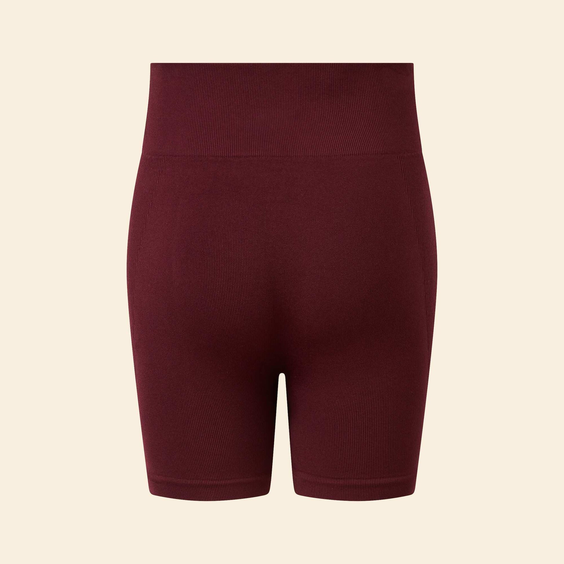 Seamless sport cycling shorts RED