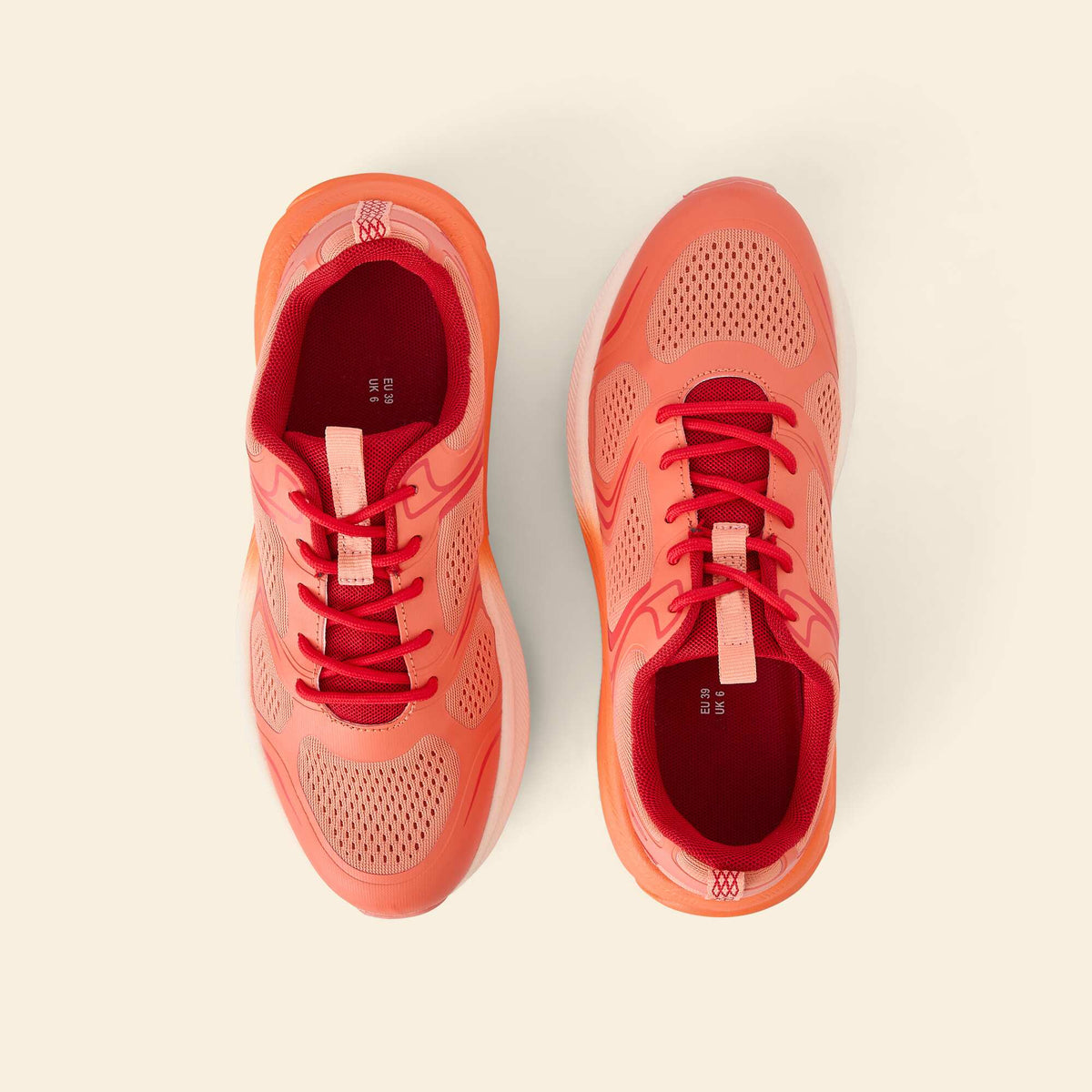 Running sneakers ORANGE