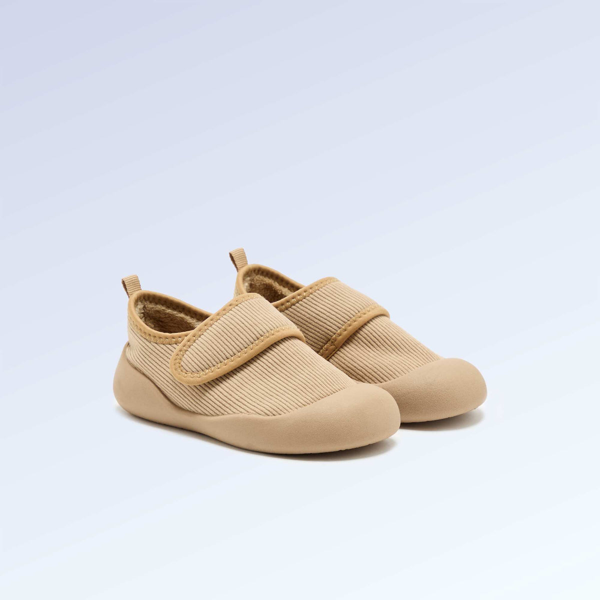 'Kitchoun' soft lined barefoot slippers BEIGE