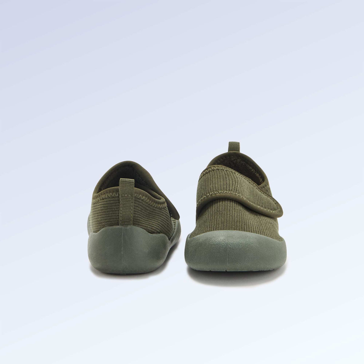 'Kitchoun' soft lined barefoot slippers KHAKI