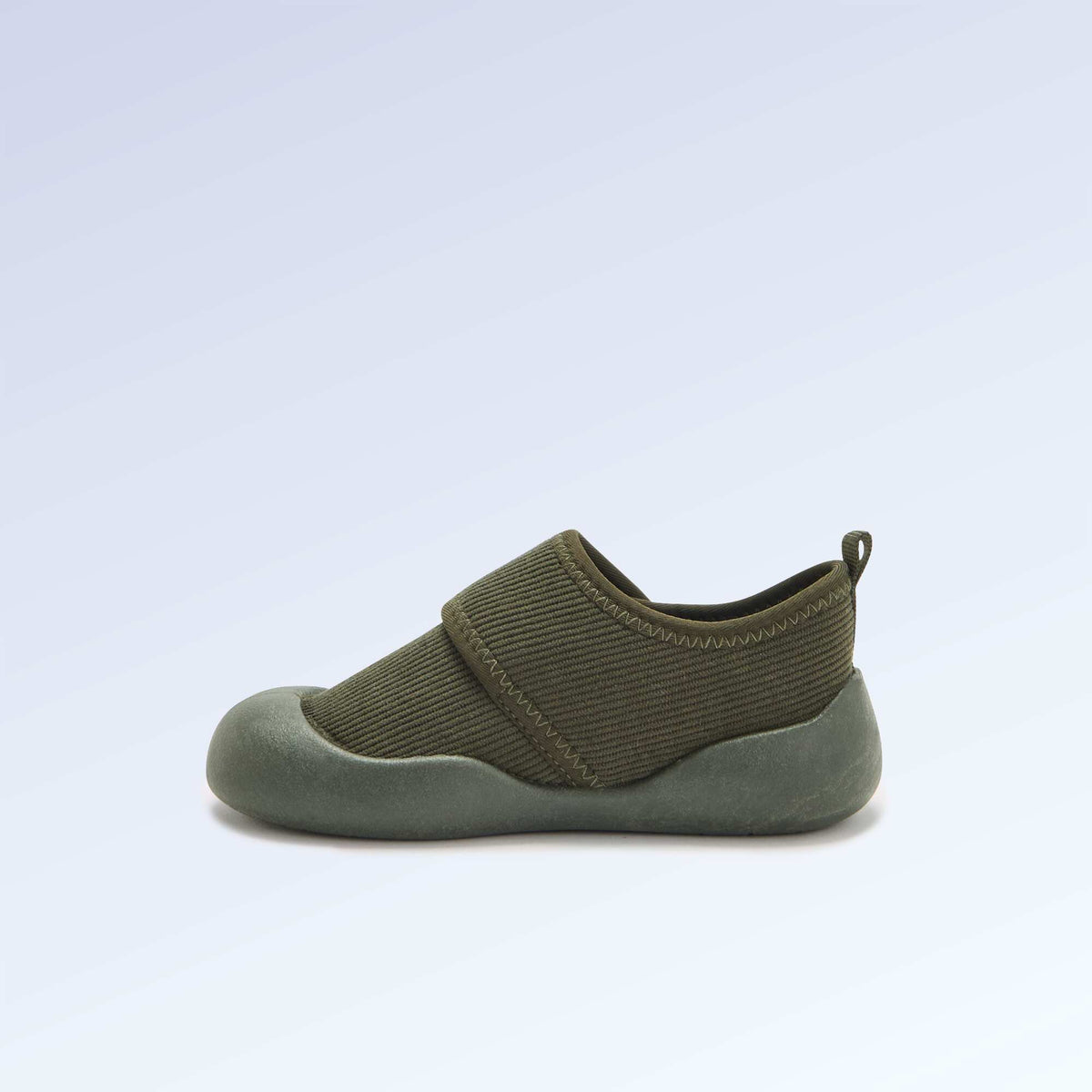 'Kitchoun' soft lined barefoot slippers KHAKI