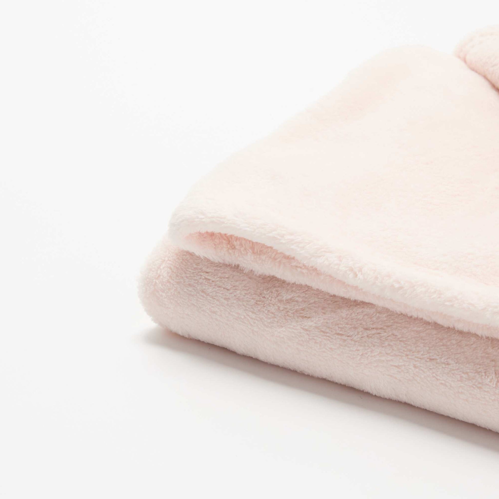 Plain fleece blanket PINK