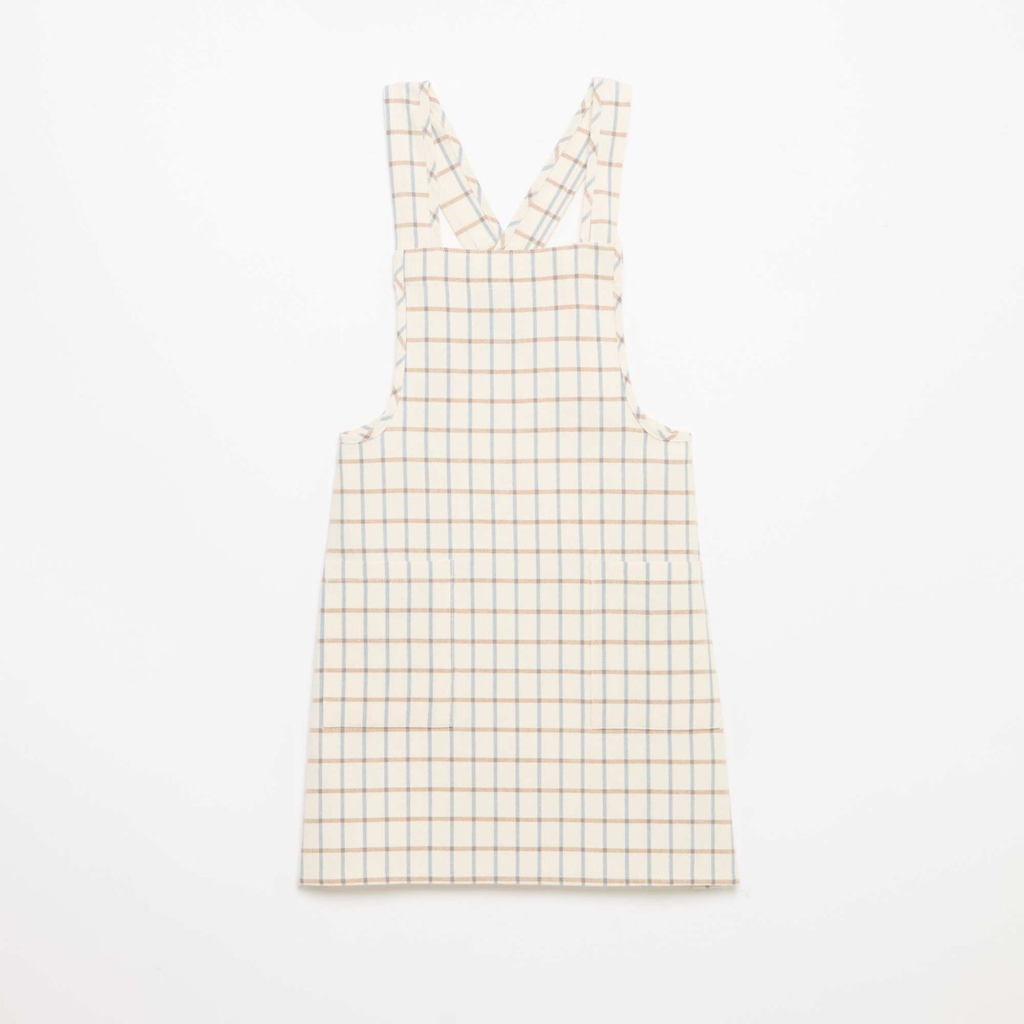 Printed Japanese Kitchen Apron BLUE