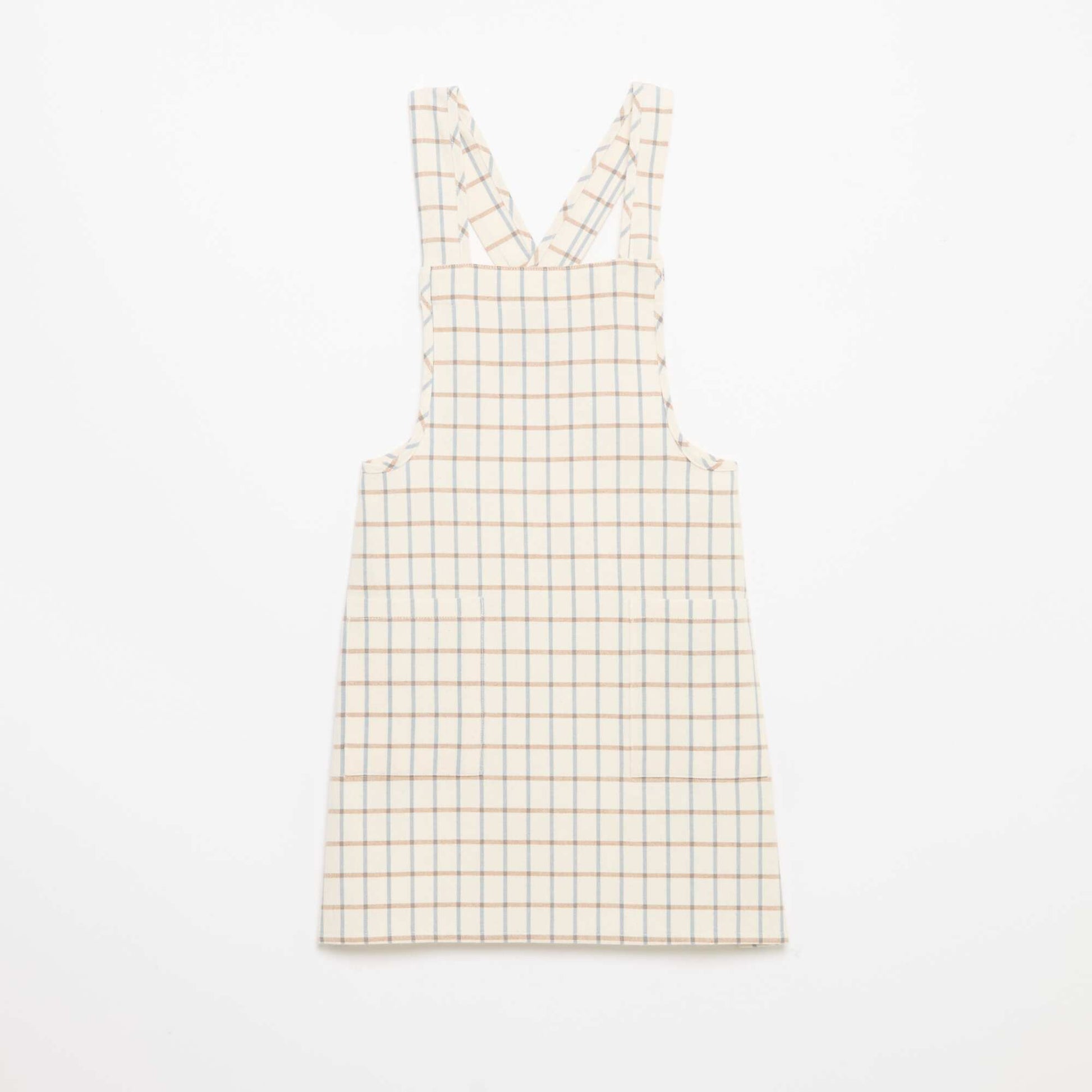 Printed Japanese Kitchen Apron BLUE