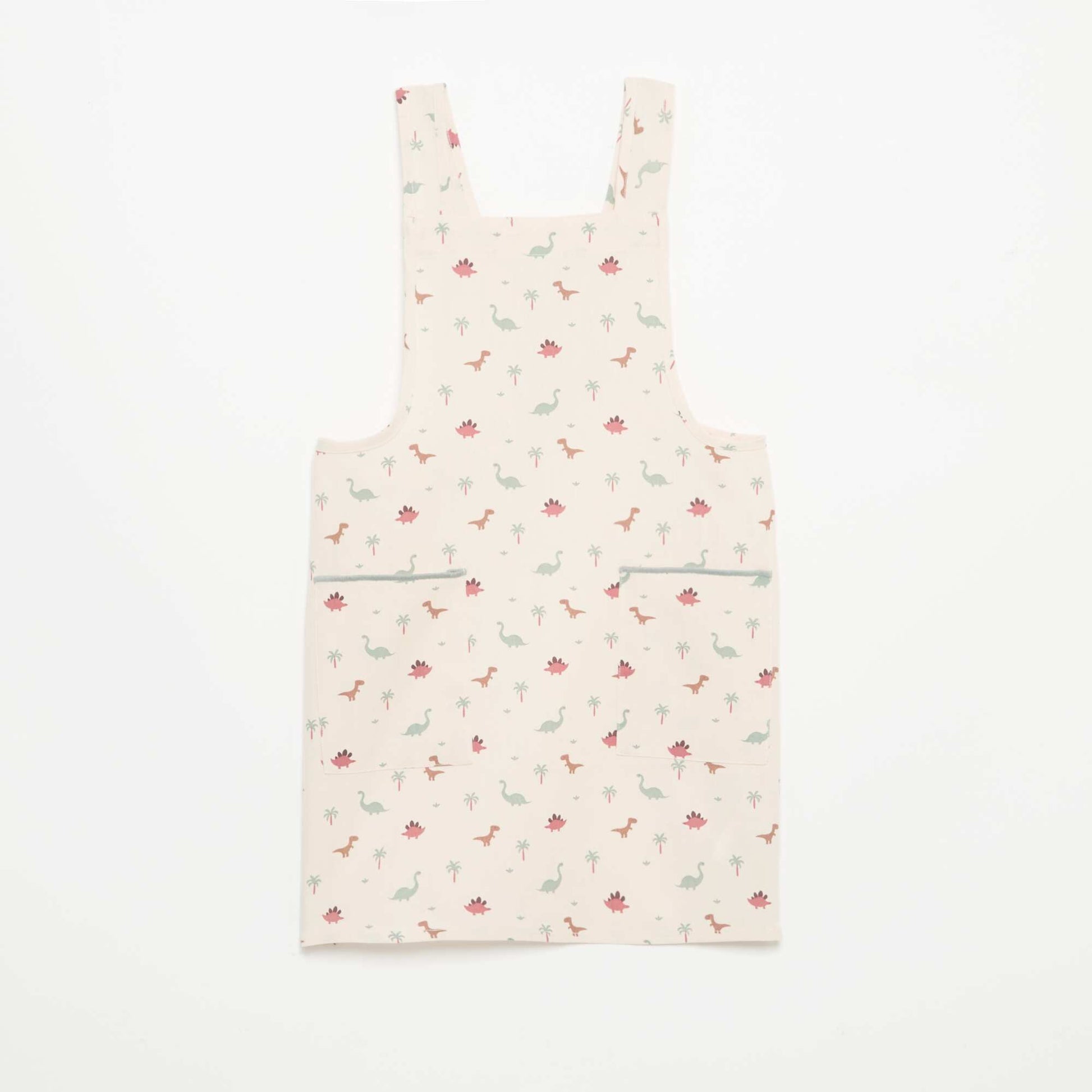 Printed Japanese Kitchen Apron BLUE