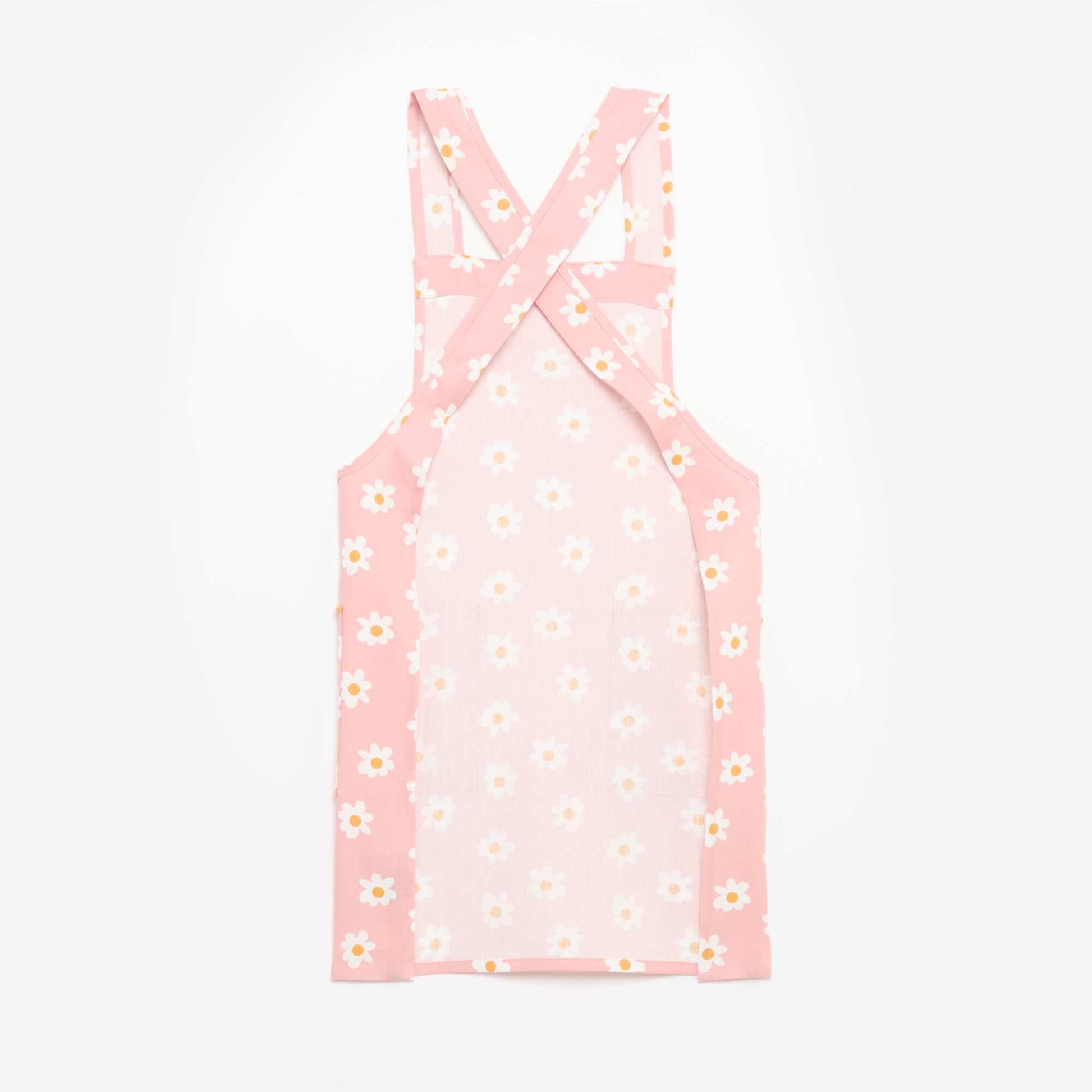 Printed Japanese Kitchen Apron PINK