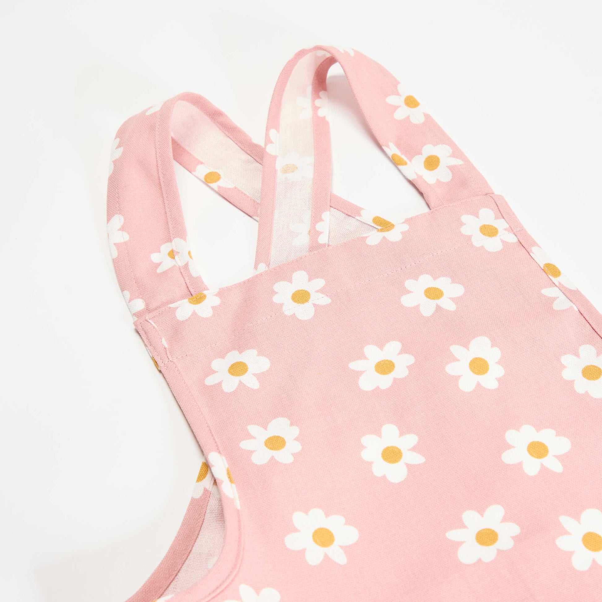 Printed Japanese Kitchen Apron PINK