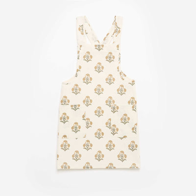 Printed Japanese Kitchen Apron GREEN