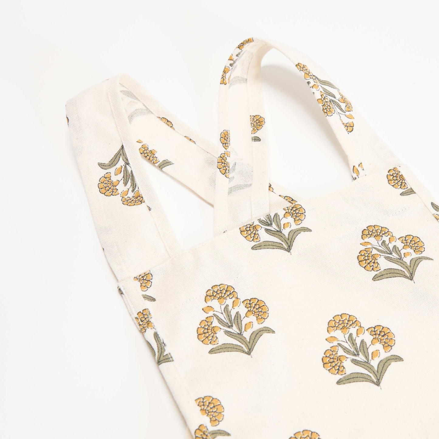 Printed Japanese Kitchen Apron GREEN