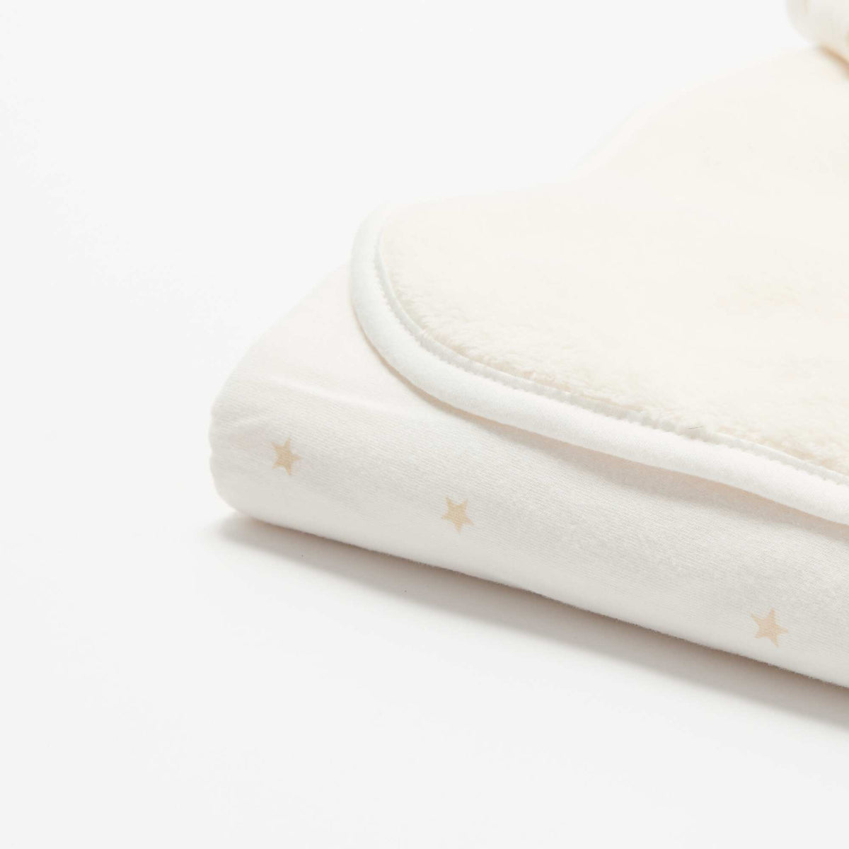 Printed Fleece Blanket WHITE