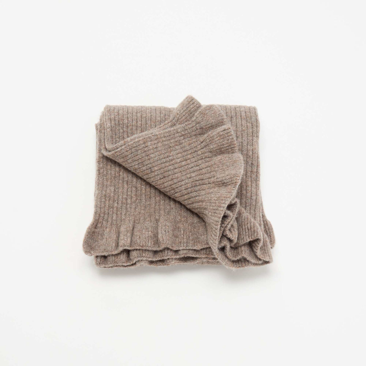 Knitted Blanket BEIGE
