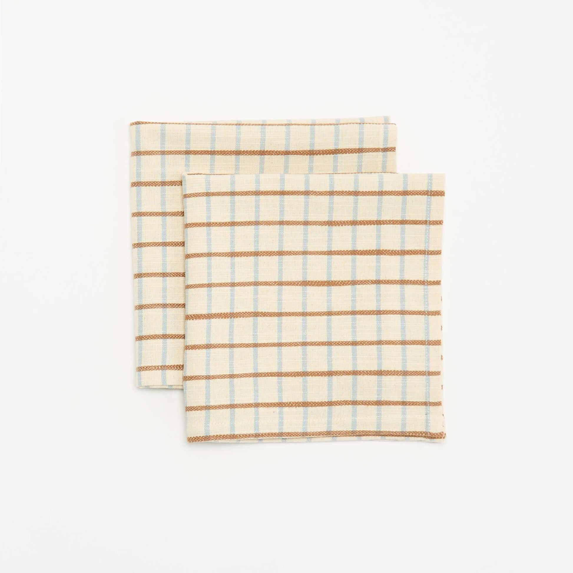 Set of 2 Table Napkins BLUE