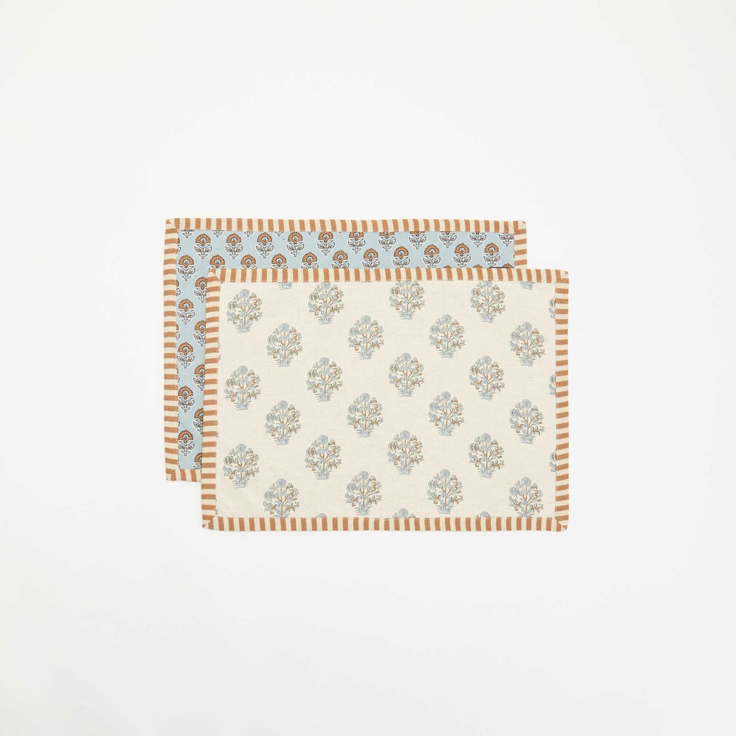 Set of 2 rectangular placemats WHITE