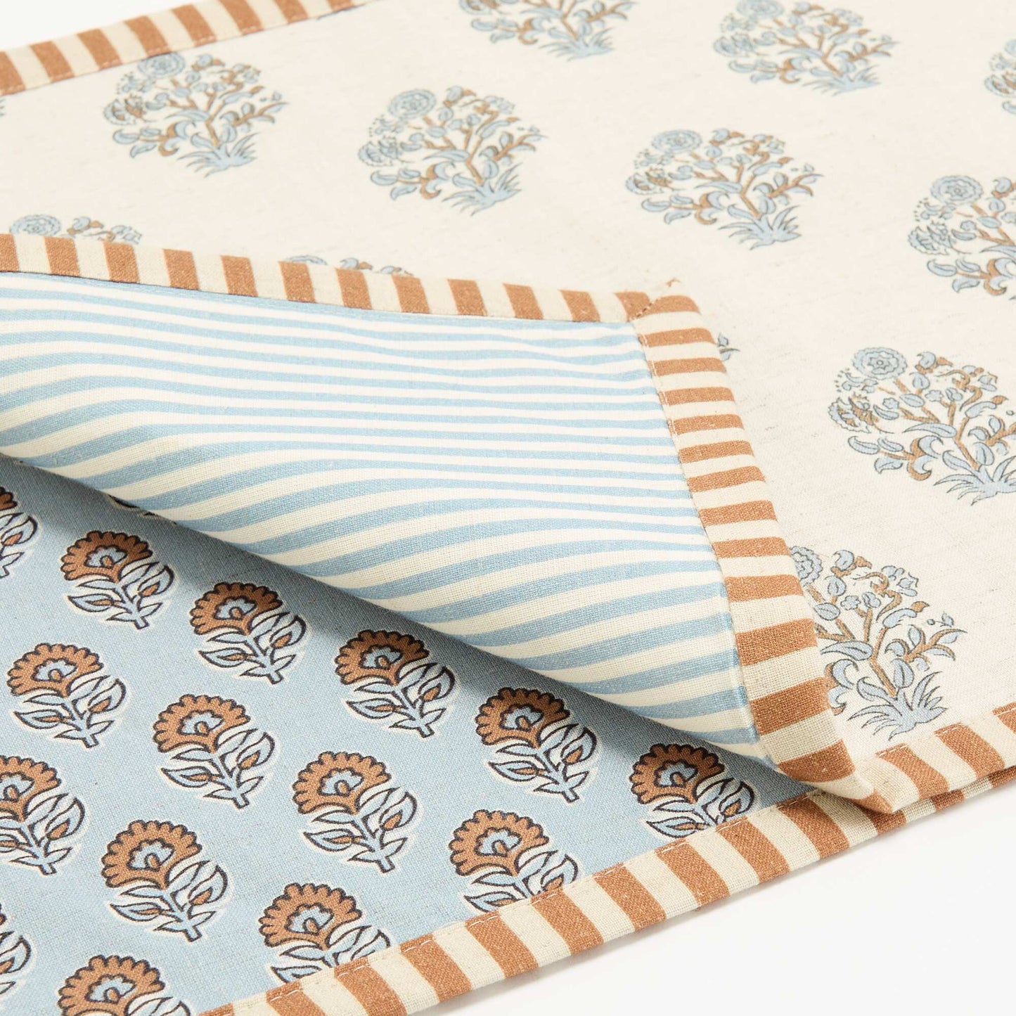 Set of 2 rectangular placemats WHITE