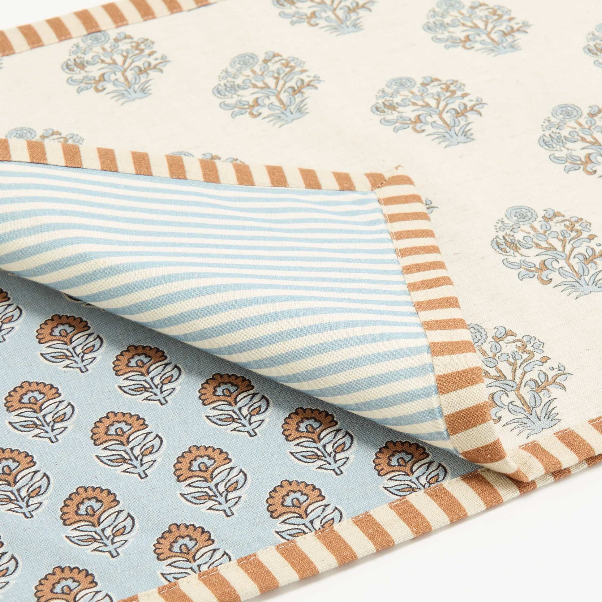 Set of 2 rectangular placemats WHITE