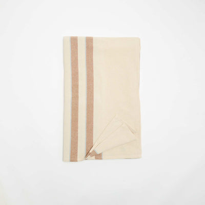 Striped Tablecloth - Kiabi Home TERRACOTTA
