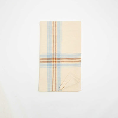 Striped Tablecloth - 150 x 250 cm BEIGE