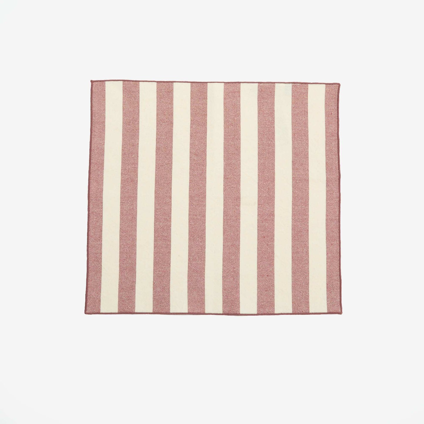 Set of 2 Plain 2-in-1 Placemats/Napkins 40 x 40 cm PINK