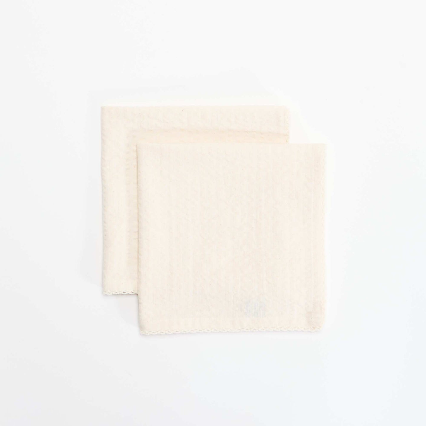 Set of 2 Table Napkins BEIGE