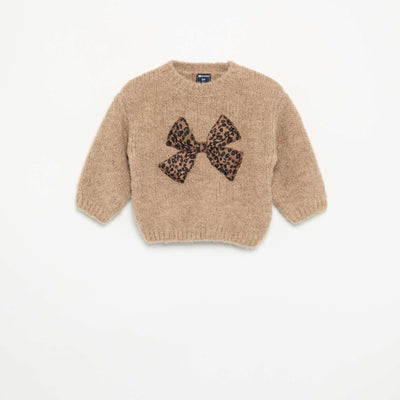 Long-sleeve sweater BEIGE